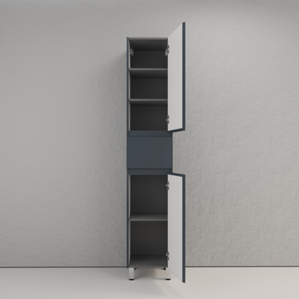 Пенал напольный R Style Line Манхэттен ЛС-00002385 графит матовый